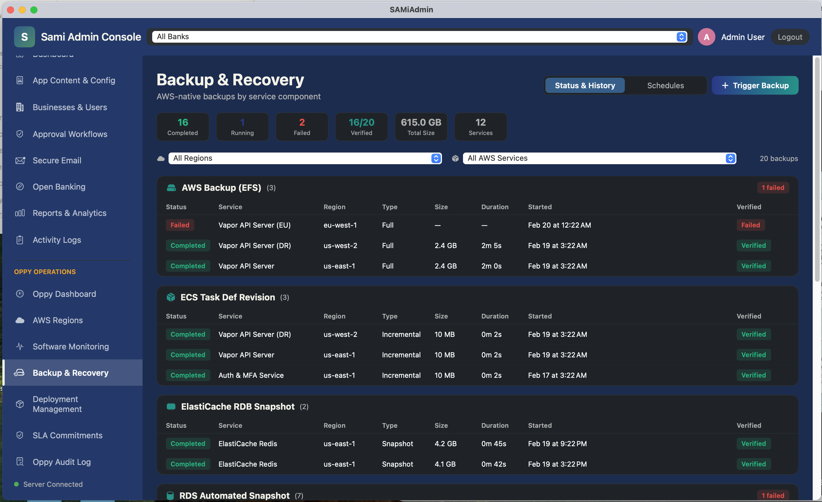 Oppy Management Console
